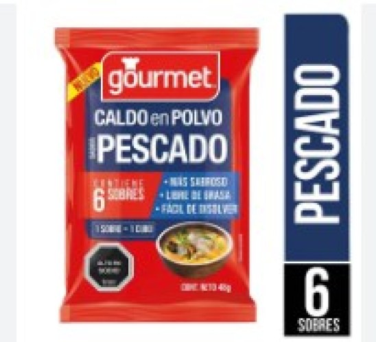 caldo de pescado gourmet